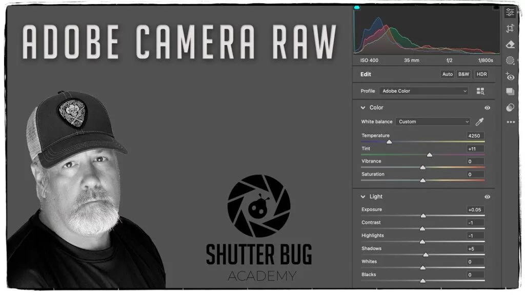 Adobe Camera Raw and .xmp video Tutorial.