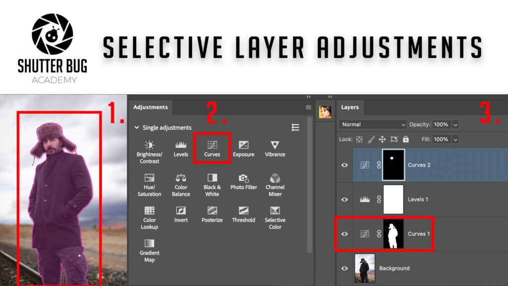 Selective Layer Adjustments thumbnail.