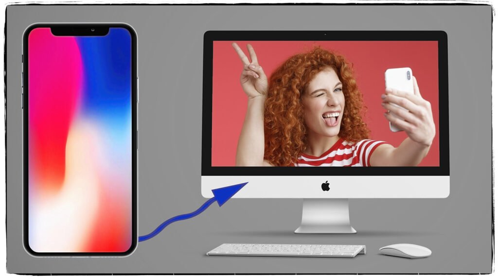 How to transfer photos & videos from iPhone to a folder on a mac.
