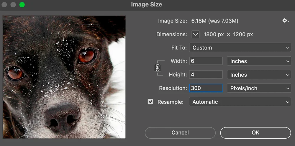Saving images for print in Adobe Photoshop.