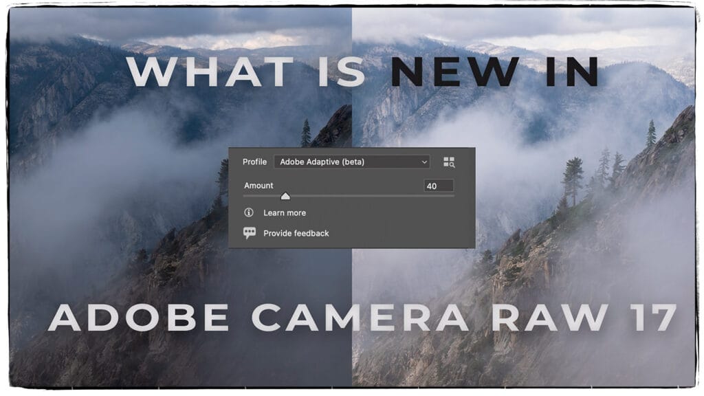 What is new in Adboe Camera Raw Verstion 17