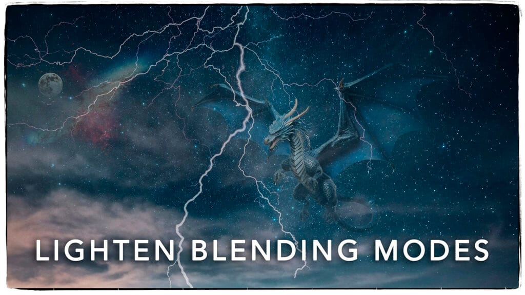 lighten blending mode