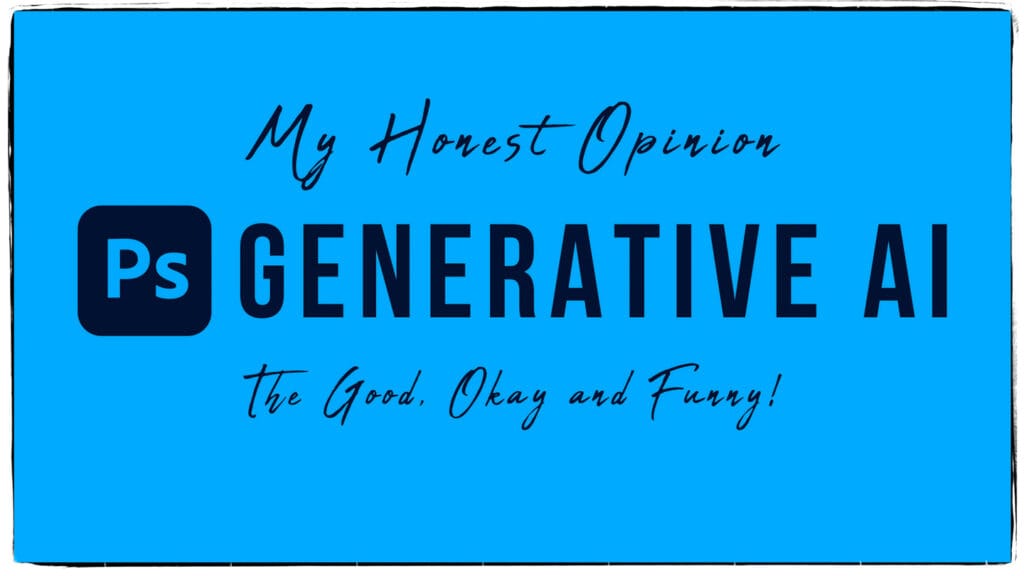 How to use Photoshop's Generative AI and the remove tool.