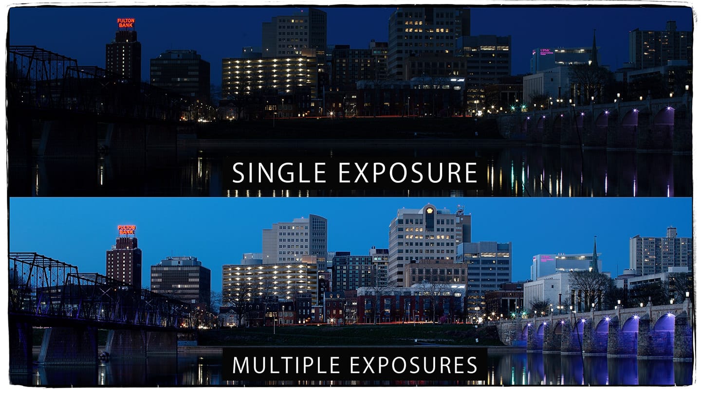 cityandbrock How to Boost Dynamic Range with Multiple Exposures Over Time