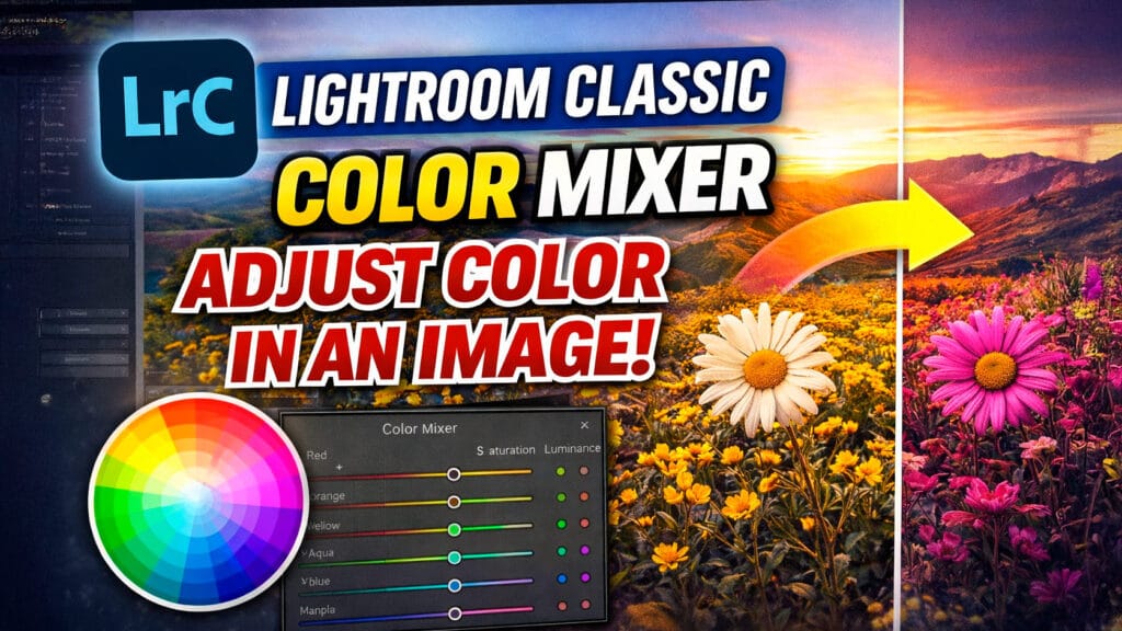 How to use the Adobe Lighroom Classic Color Mixer.