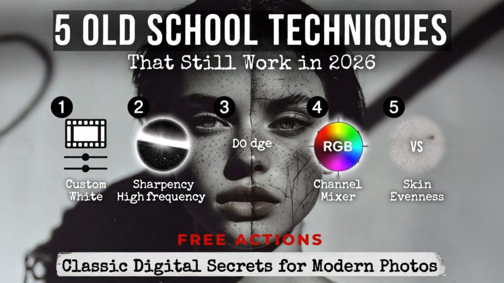 5 Old School Photo Editing Techniques That Still Work Perfectly in 2026