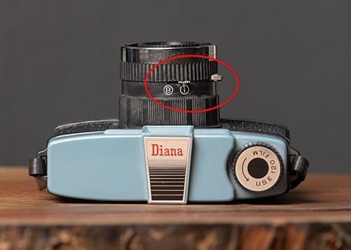 diana camera shutter
