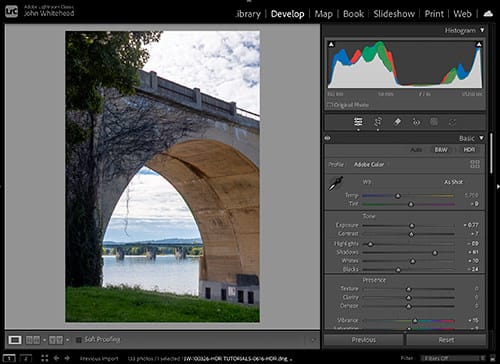 HDR with Adjustments